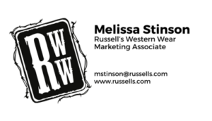 Russell's Western Wear logo